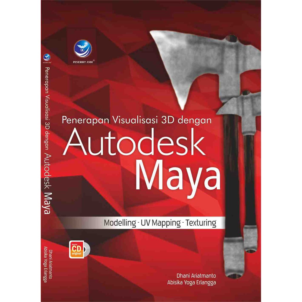 Penerapan Visualisasi 3D Dengan Autodesk Maya, Modelling- UV Mapping -Texturing+cd