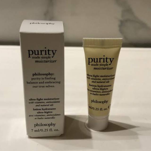 PHILOSOPHY purity made simple moisturizer