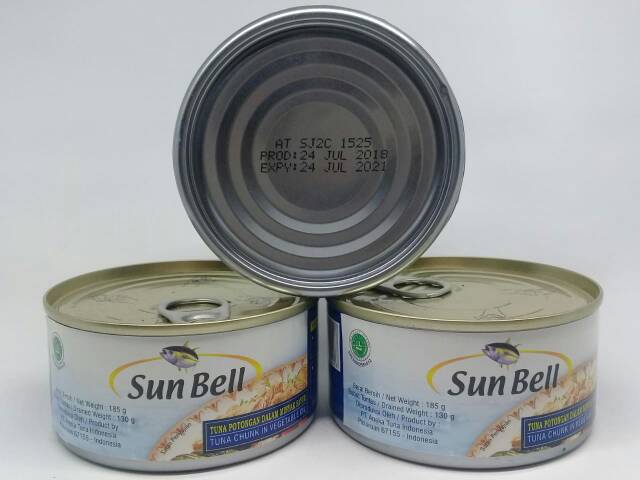 Sunbell Katsuo 185 Gram - Tuna Kaleng