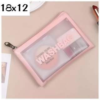 Pouch Mika Pvc Washbag Dompet Makeup