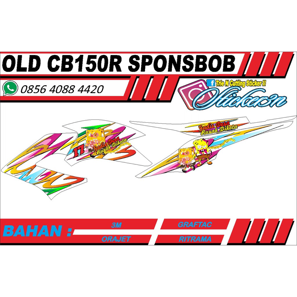 Stripping CB150 R old, murah meriah