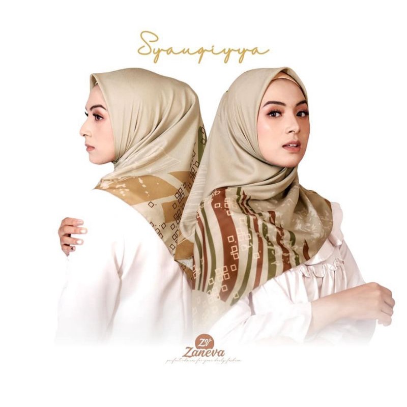 VOAL HIJAB NEW MOTIF / PREMIUM PRINTED BY ZANEVA HIJAB