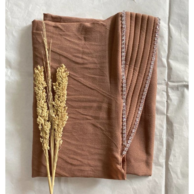 Pashmina Instan Tali Ped Busa Swarosky Diamond Super Pasmina Payet Pashtan Bando Realpicture PashmiaLesty-Coksu