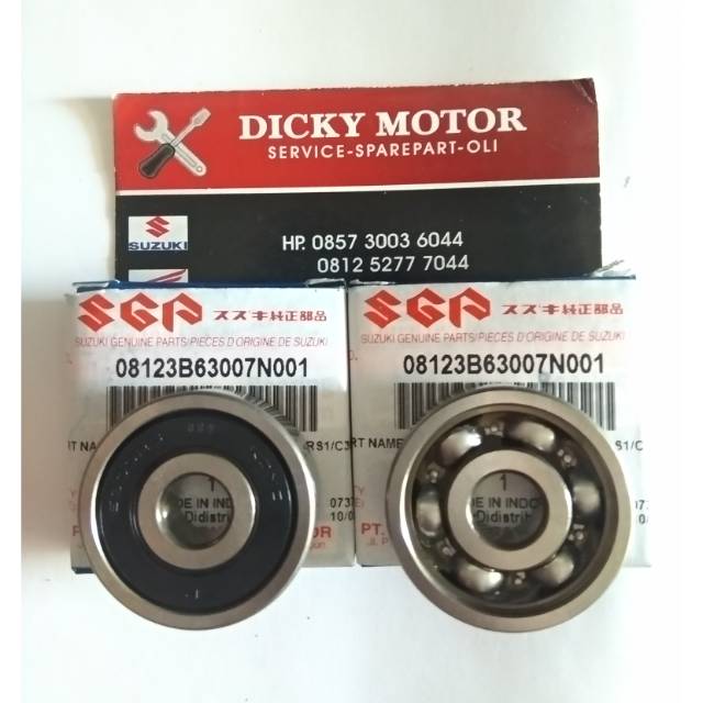 Bearing Laher Lahar Roda Koyo 6300 RS Original SGP Shogun Mio