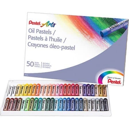 

(TERLARIS) Pentel oil pastel reguler stick PHN 50