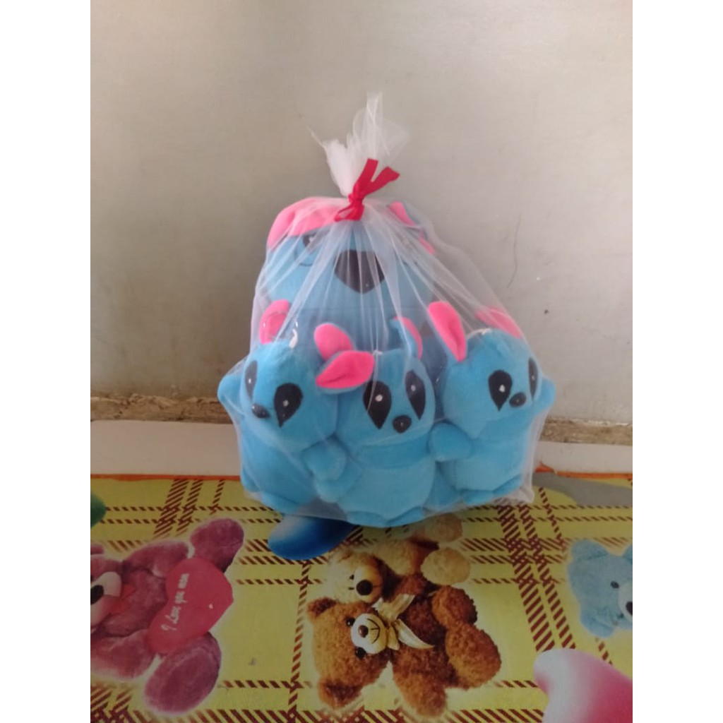 Boneka Beranak tiga stitch free jaring