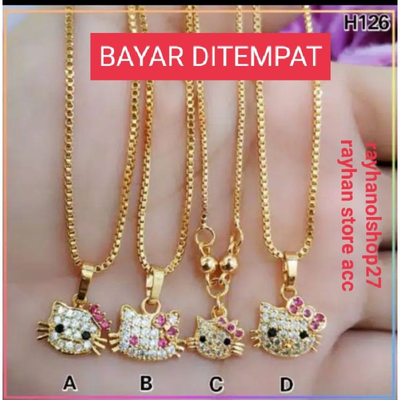 PERHIASAN WANITA XUPING KALUNG HELLO KITTY H126 DEWASA