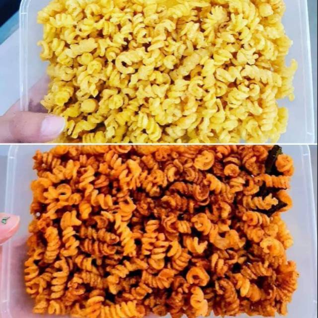 

(COD) Makaroni spiral 250gram mentah Bandung gosend grabsend