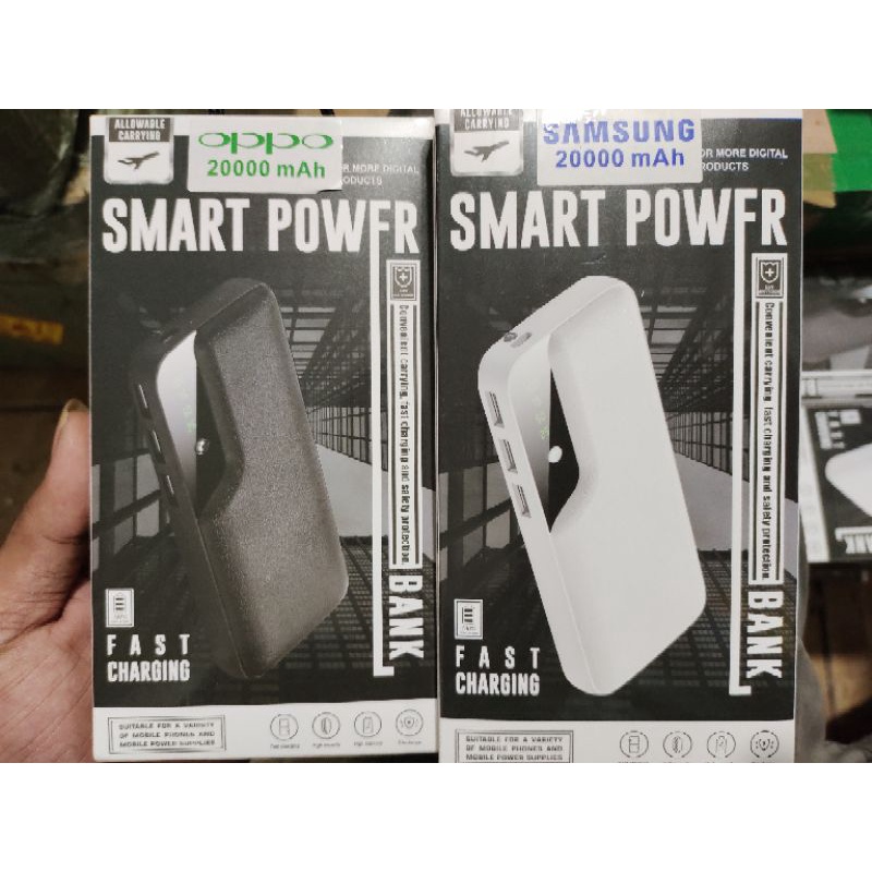 Powerbank keren PBB-404 20000mah,merek ,samsung, oppo,  vivo