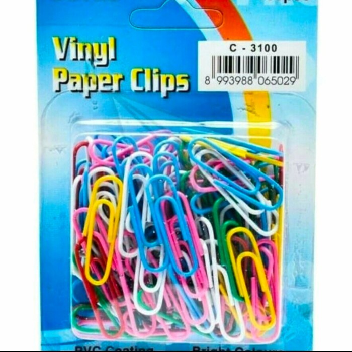 

Paper Clip Warna JOYKO 3100 / Vinyl Paper Clip JOYKO 3100