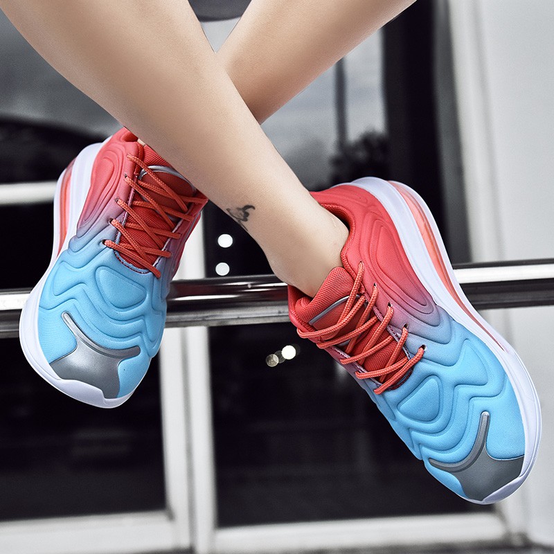【Mona】Sepatu Sneakers Wanita Kualitas Spesial GLB - Super Premium - Rainbow
