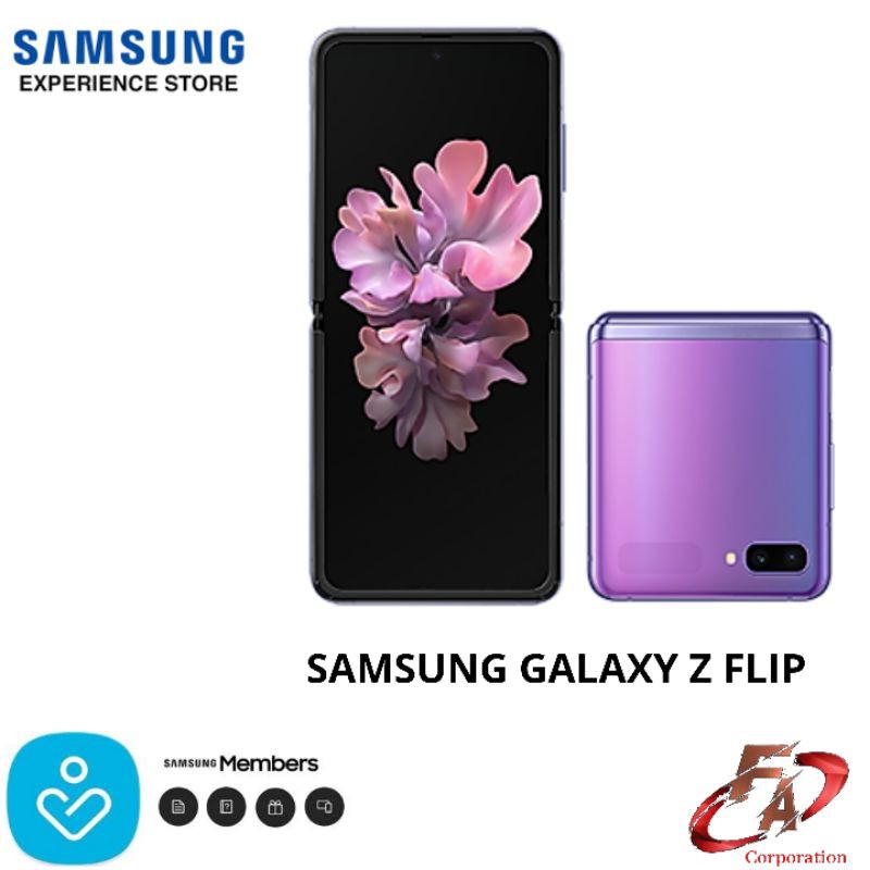 SAMSUNG GALAXY Z FLIP - GARANSI RESMI SAMSUNG