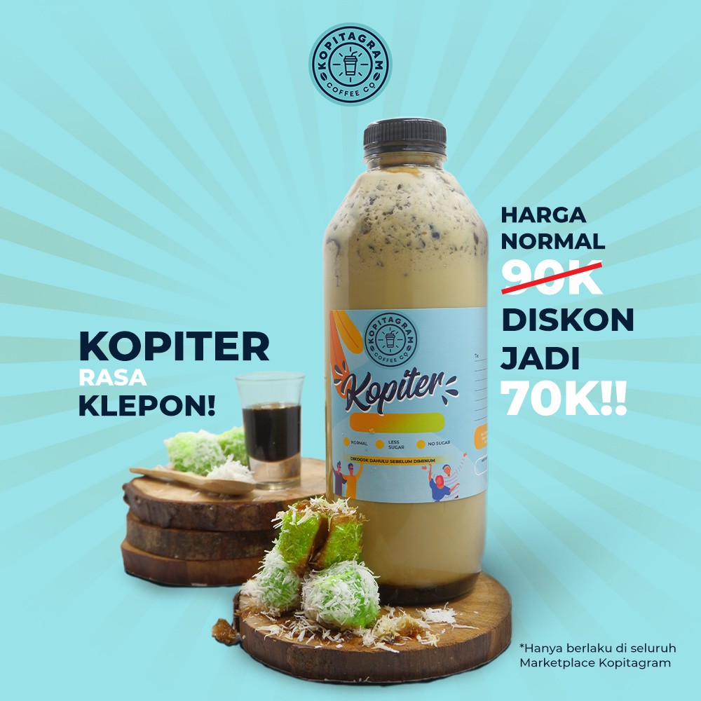 

KOPITER - Milky Klepon 1 Liter