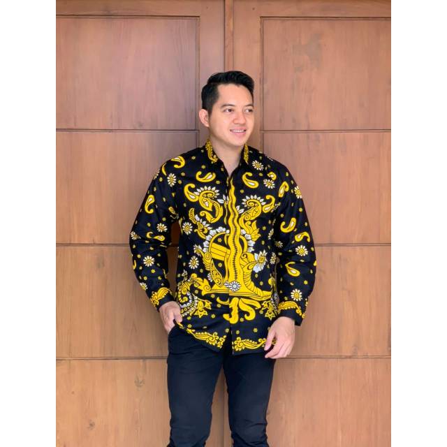 Baju Batik Pria Gus Azmi Syubbanul Muslimin Batik Katun Halus Hadroh Azzahir Hilwa Ala Santri Modern