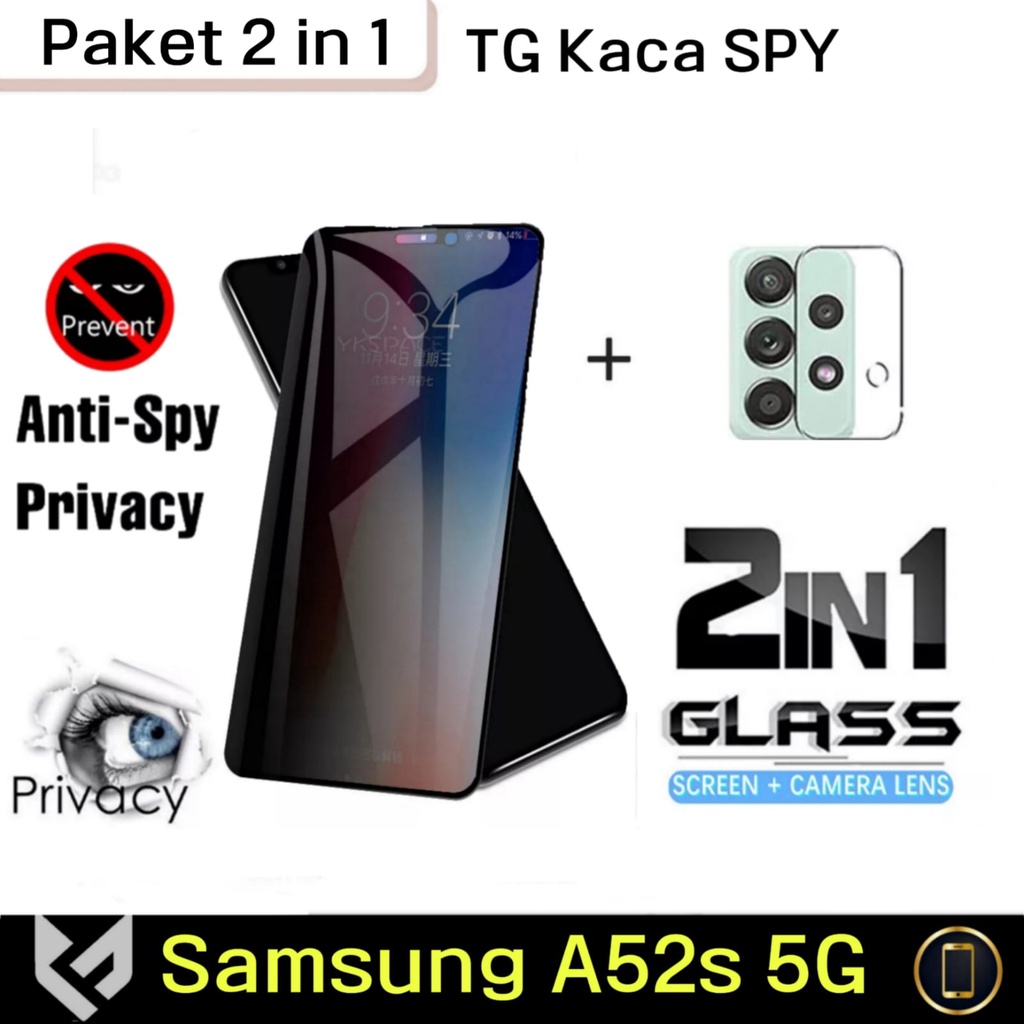 PROMO PAKET 2 IN 1 Anti Gores Layar For Samsung Galaxy A52 A52s Free Anti Gores Camera Protector Camera Belakang Handphone Premium Quality