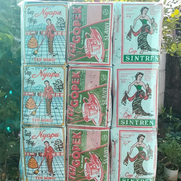 

(BISA COD) Teh Kombinasi Gopek Sintren Nyapu Wedangan Solo Minuman Angkringan