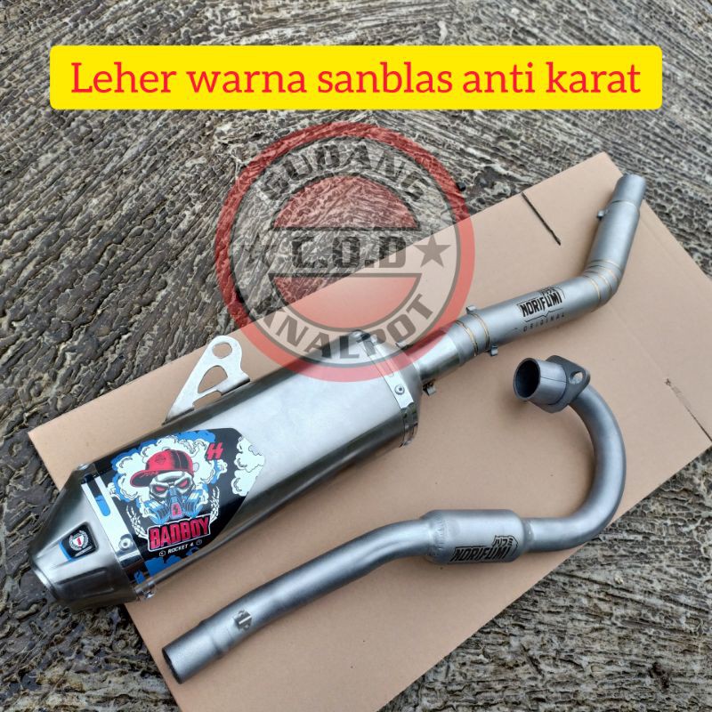Norifumi BADBOY  leher SANBLAS KLX, CRF, DT, TRAIL RAKIT (FU, VIXION, SCORPIO, TIGER, MEGAPRO