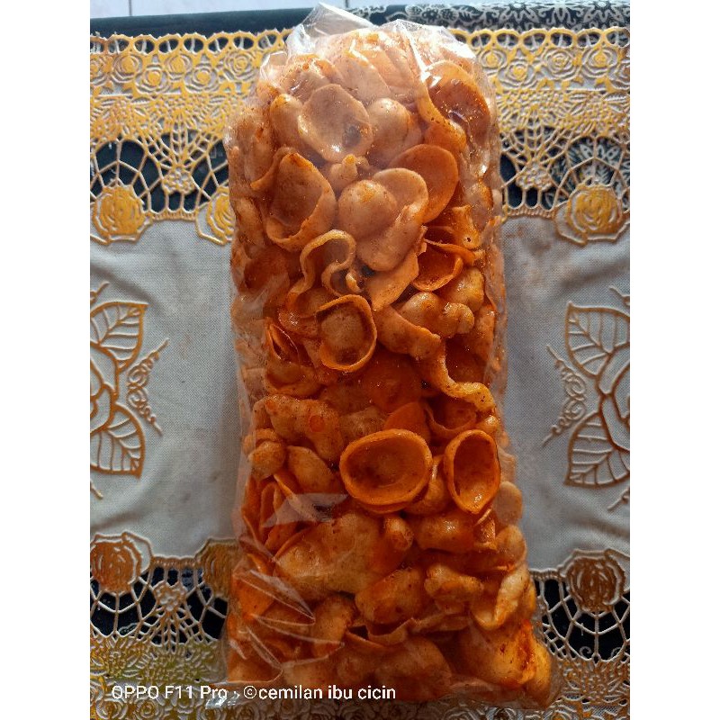 

kerupuk seblak perih alias pedas gurih 500g