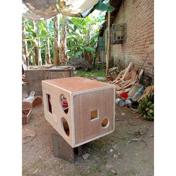 BOX AUDIO SUBWOFER 12 in + 6 in x 2