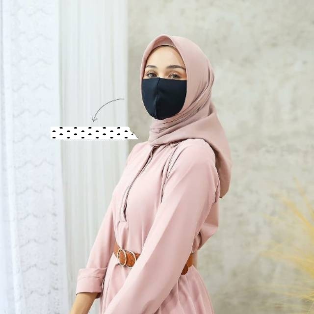 Masker Kain / Masker Kain Hijab