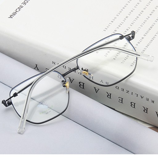 Kacamata Lensa Bulat Anti Radiasi Blue Light Gaya Korea Harry Potter