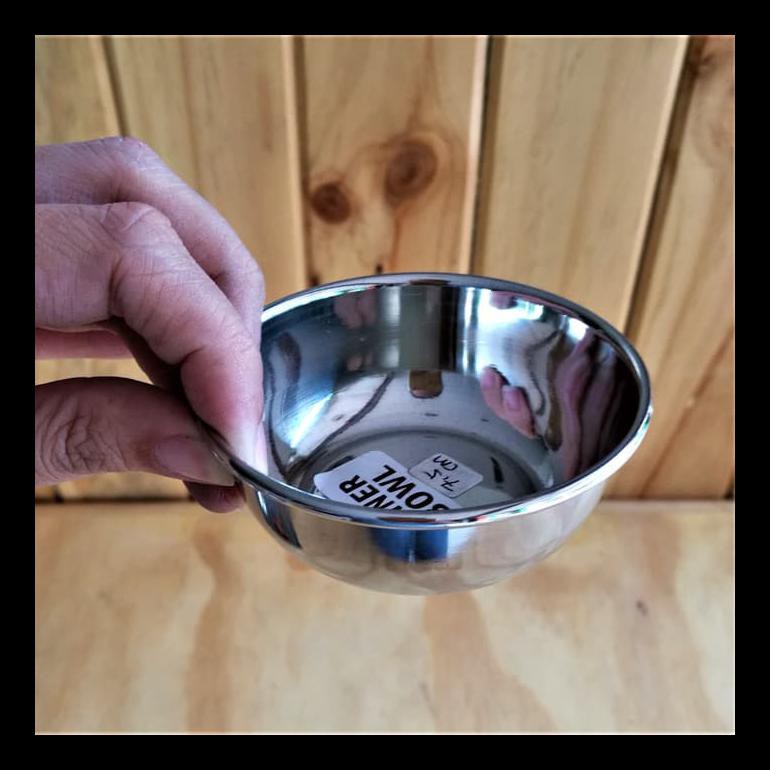 MANGKOK SAMBAL KECIL MINI STAINLESS STEEL MANGKUK TEMPAT BUMBU 7.5CM BERKUALITAS