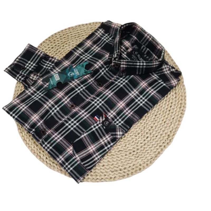 KEMEJA FLANEL JUMBO XXL XXXL PRIA LENGAN PANJANG