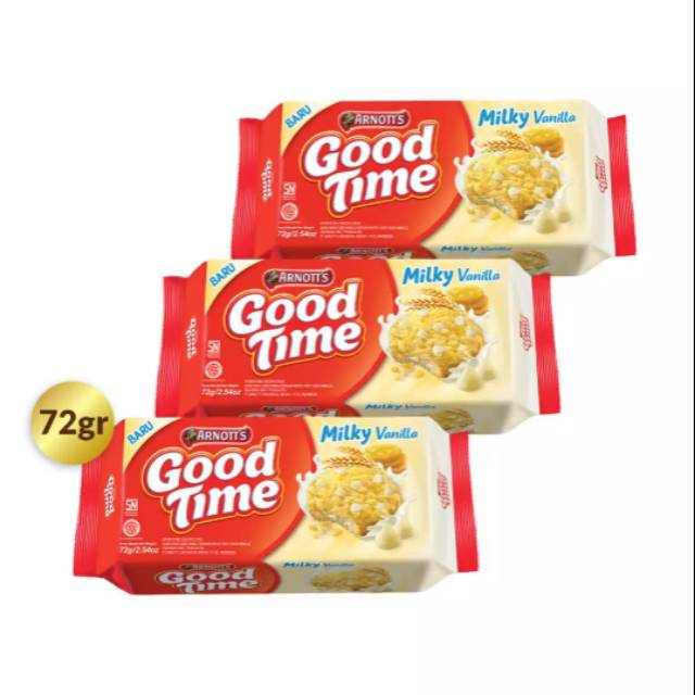 

BUY 2 GET 1 Good Time Milky Vanila 72g