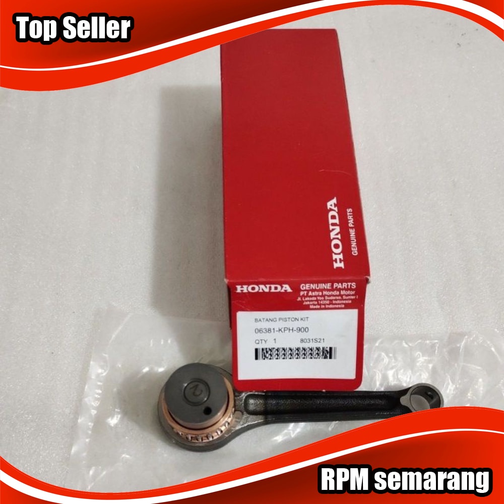 Stang piston seher sokar Batang piston kit Hond  kharisma Supra X 125 Kirana Original 06381-KPH-900 