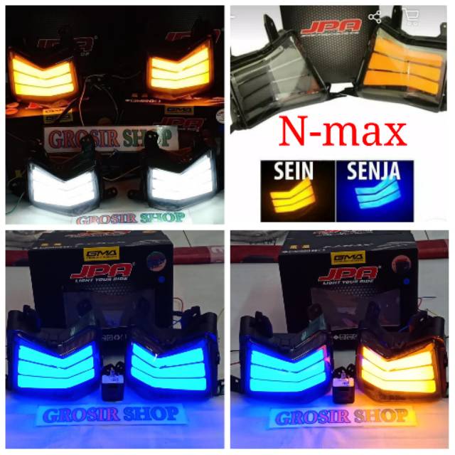 Lampu sen led jpa Nmax old / Lampu sein jpa Nmax old - Sen depan led Nmax old JPA original 100%