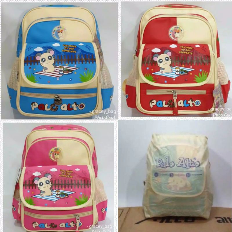 tas ransel sekolah anak SD palo alto