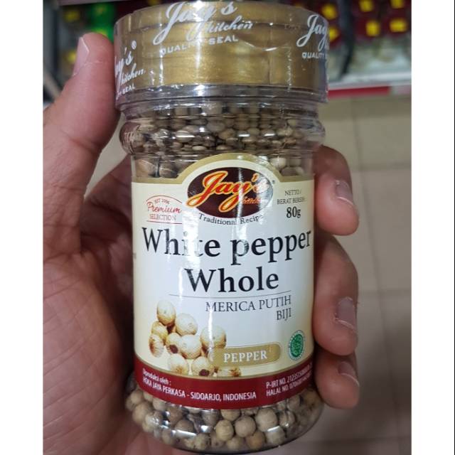 

Jay's White Pepper Whole (Merica Putih Biji)