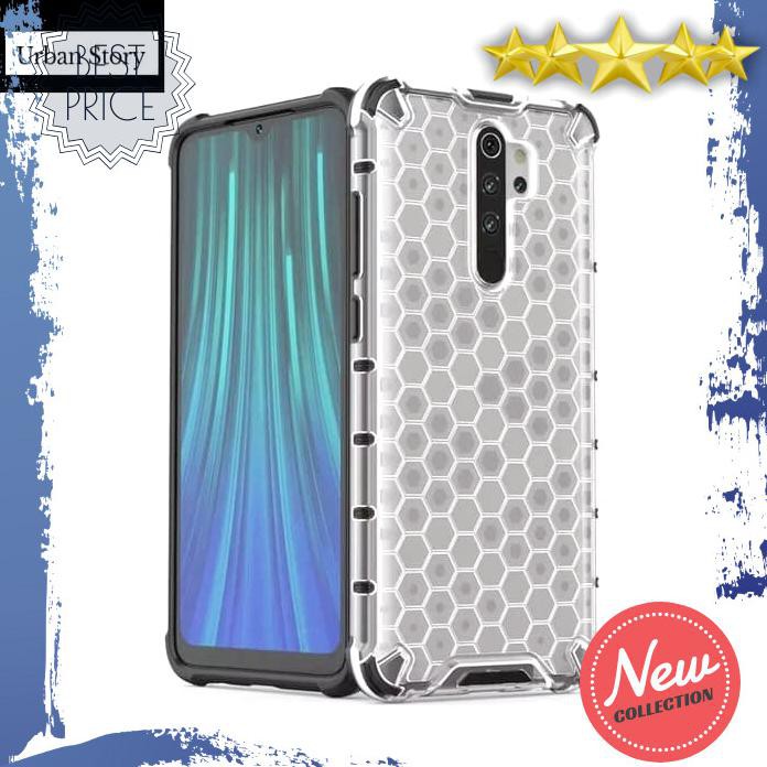 CASING HP REALME X2 PRO SOFT CASE RUGGED ARMOR HONEYCOMB