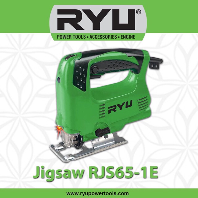 MESIN JIGSAW JIG SAW RYU RJS 65E MESIN POTONG GERGAJI KAYU TRIPLEK