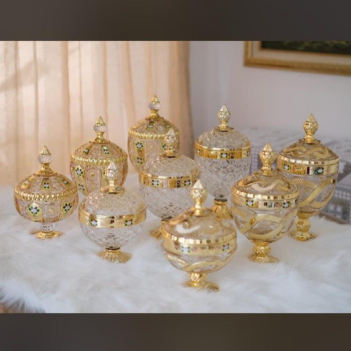 Sale Toples Kristal Set 3/ Toples Kue Kristal / Toples Import 1
