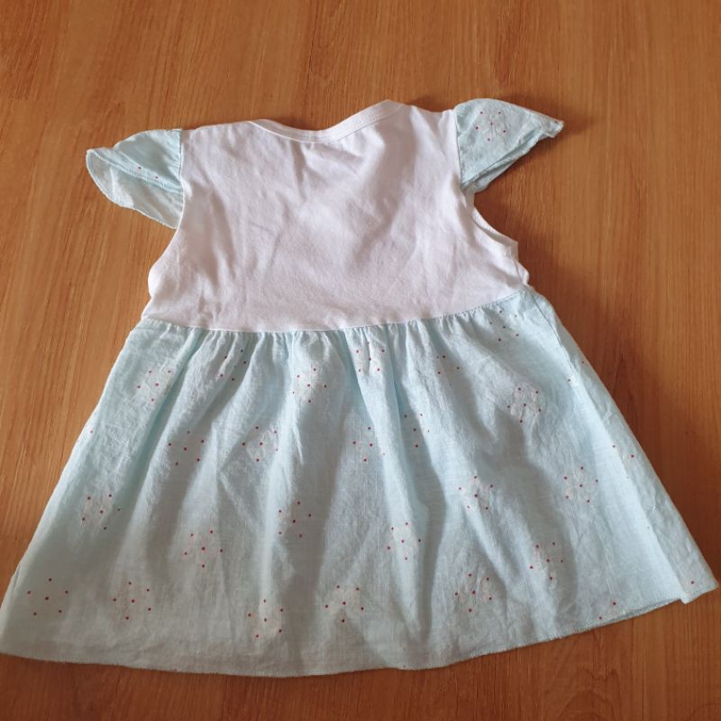 Dress anak perempuan motif bunga import dress bayi