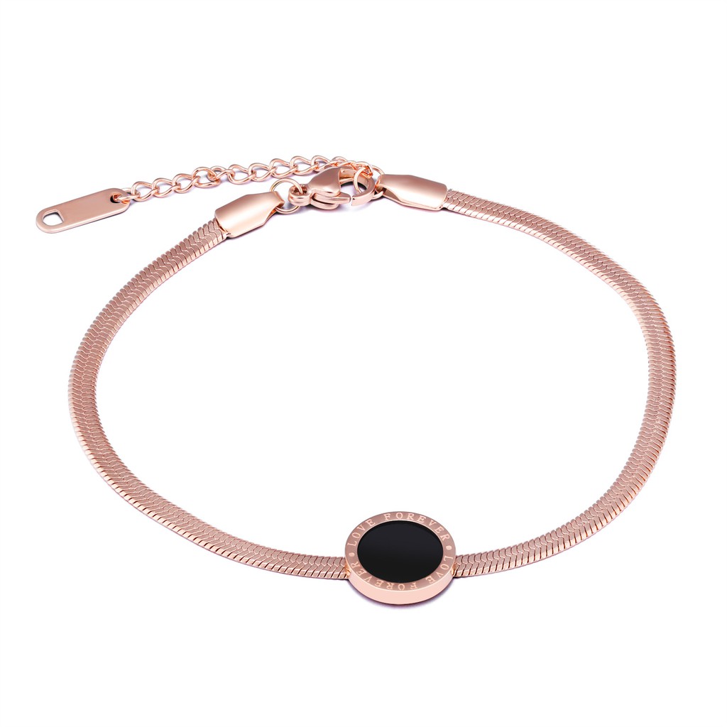 Gelang Bracelet Wanita Aksesoris Titanium Korea Cocok Hadiah GK034 sangat elegant modern