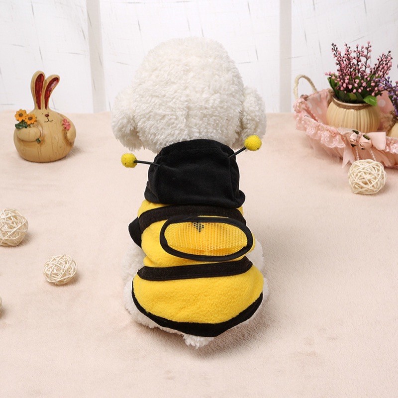 BEE WITH WING HOODIE TOP