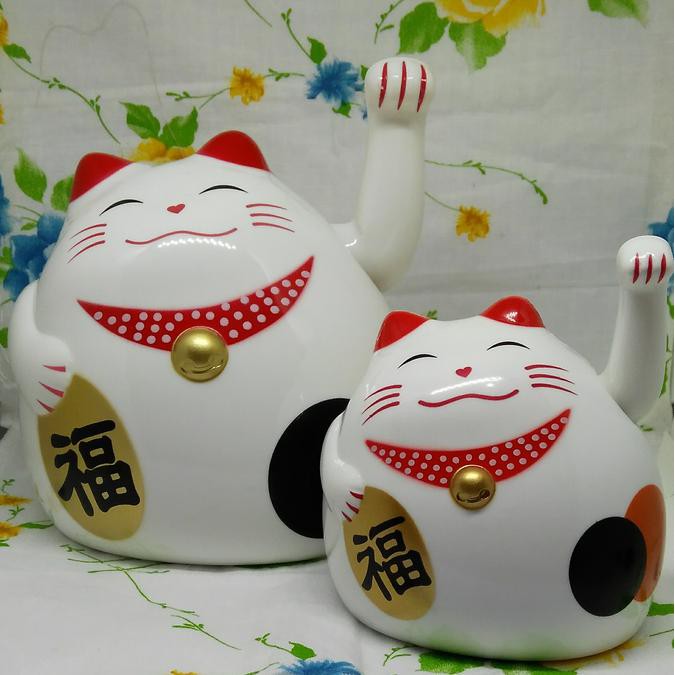 

14.84Ftgrdujh- Kucing Hoki/ Lucky Cat -Toko-Boneka.