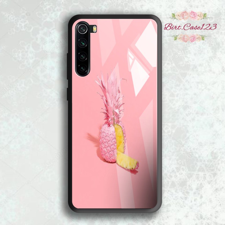 casing softcase silikon Gambar NANAS back case glass iphone 5g 6g 6g+7g 7g+ 8g 8g+ x xr xs max etc