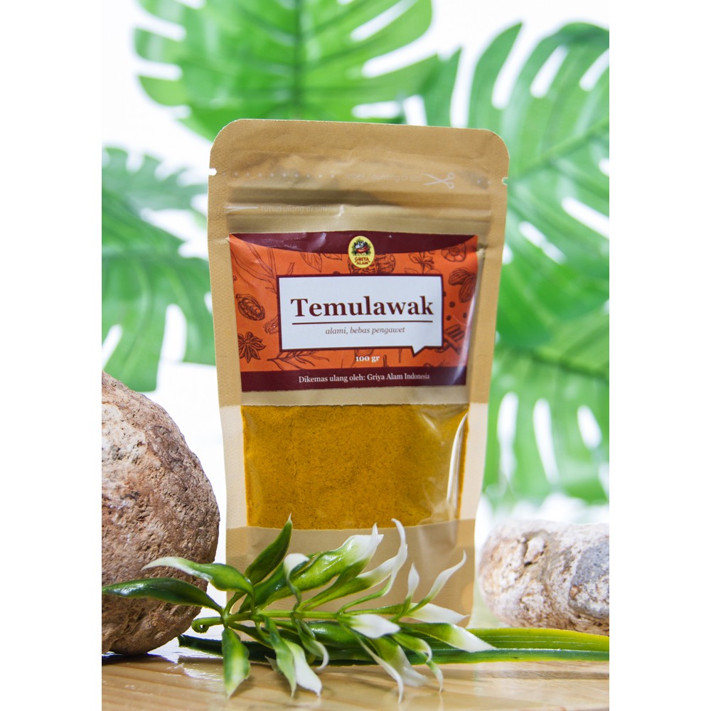 

Temulawak Bubuk 100 g | Alami Tanpa Bahan Pengawet