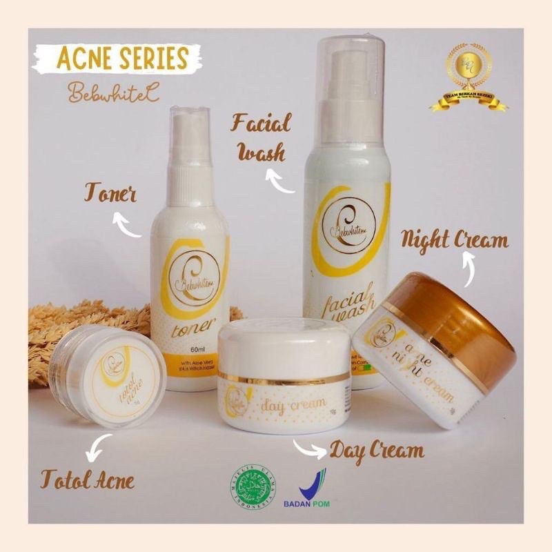 BEBWHITE C PAKET ACNE SERIES FREE GIFT