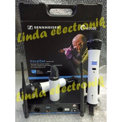 Jual Mic Wireless SENNHEISER EW 3300 FREE KOPER Limited