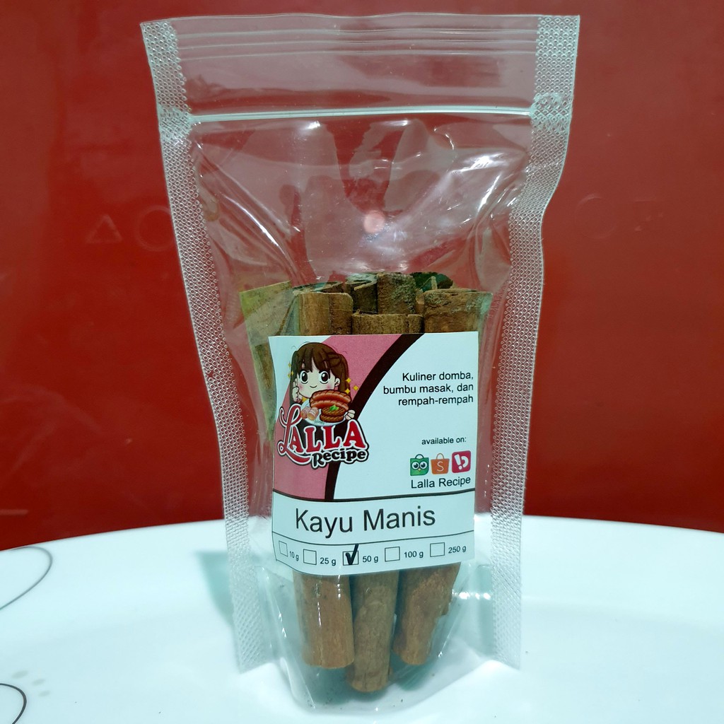 

Kayu Manis Batang 50 gram / Cinnamon Stick 50 gram Kualitas Premium