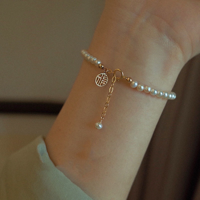 Gelang Kalung Mutiara Gaya China Klasik Untuk Wanita