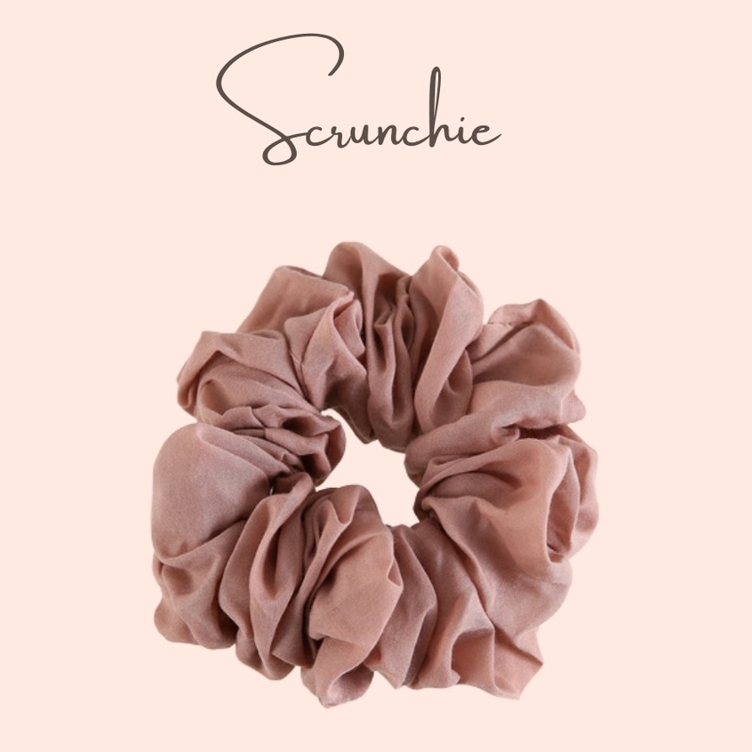 Scrunchie Size Besar / Cepol Jumbo / Kunciran Ikat Rambut Hijab