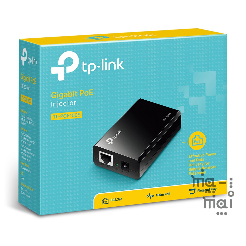 TP-Link Accessories Computer TL-PoE150S PoE Injector