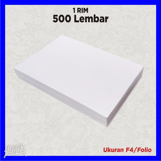 

Kertas Buram CD F4 Folio Fotocopy Print Fotokopi Koran