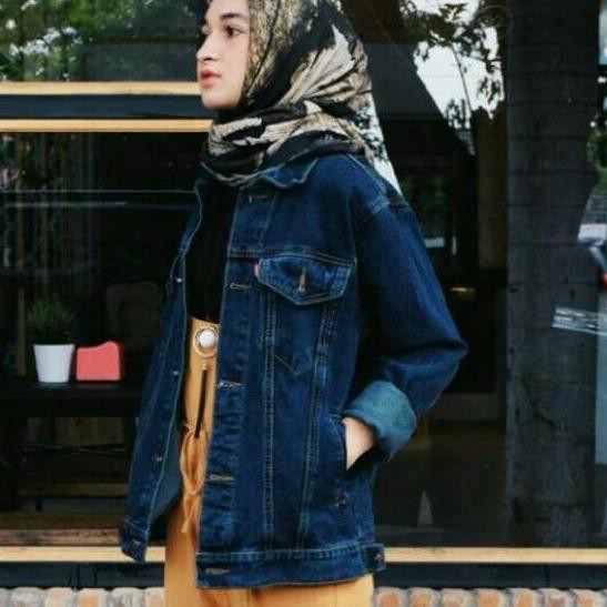 ✰ Serbu [1.1] ✰ Jaket Jeans Bio Wash Overisize Men and Woman Premium Quality >>