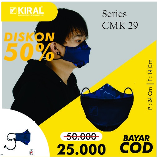 [[BAYAR DI TEMPAT]] KIRAL MASKER , MASKER NON MEDIS , MASKER DISTRO , MASKER KAIN